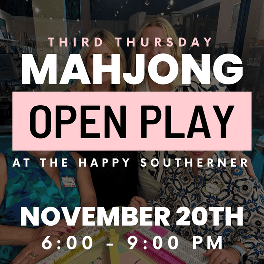 11-20 | Mahjong Open Play - Thursday, November 20th The Happy Southerner