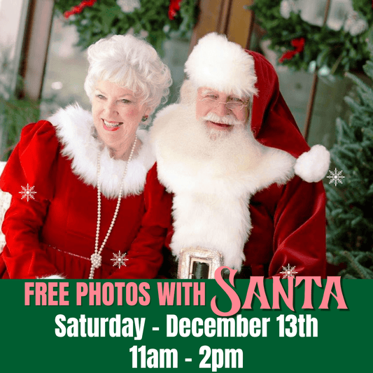 12-13 | Free Photos with Santa! December 13th The Happy Southerner