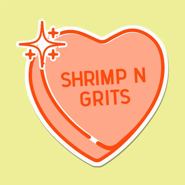 Shrimp & Grits Sticker