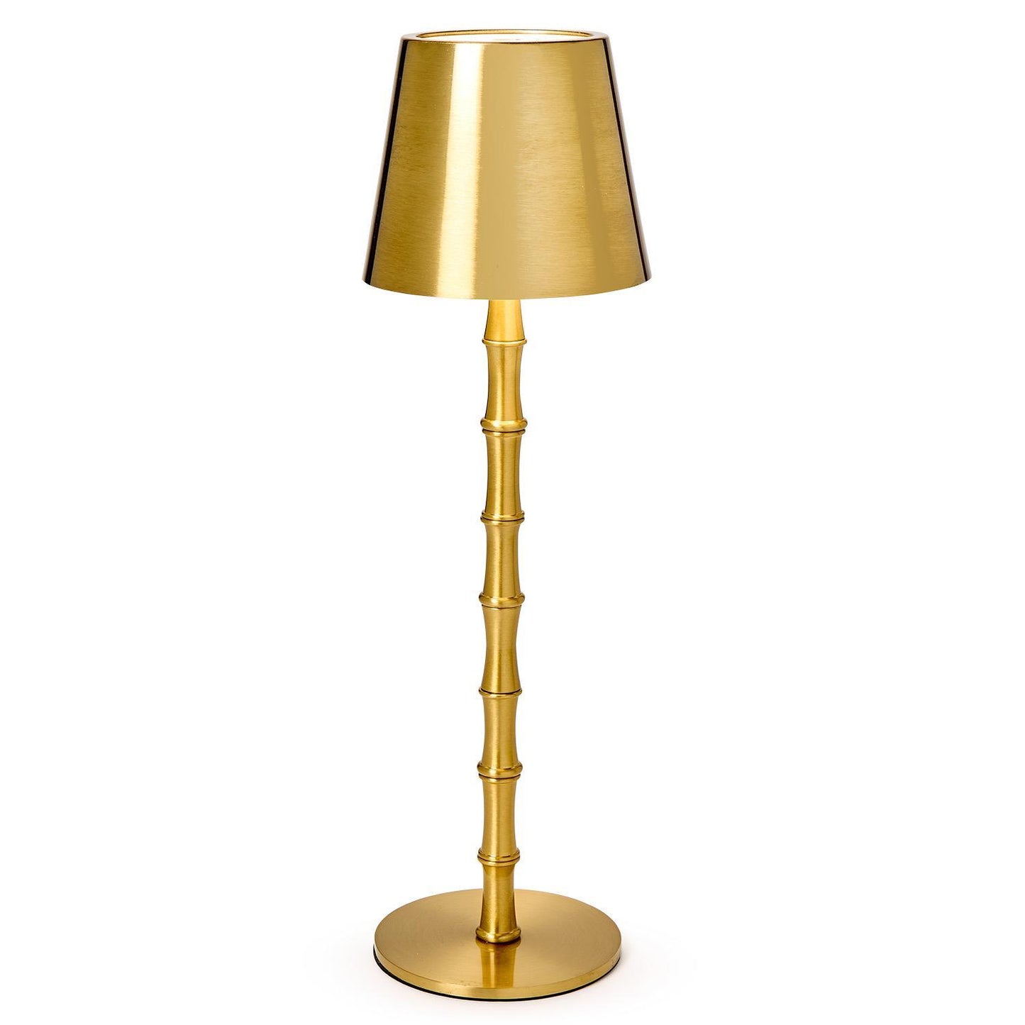 Gold Bamboo Scallop Mahjong Lamp