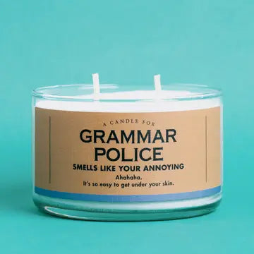 A Candle For Grammar Police The Happy Southerner