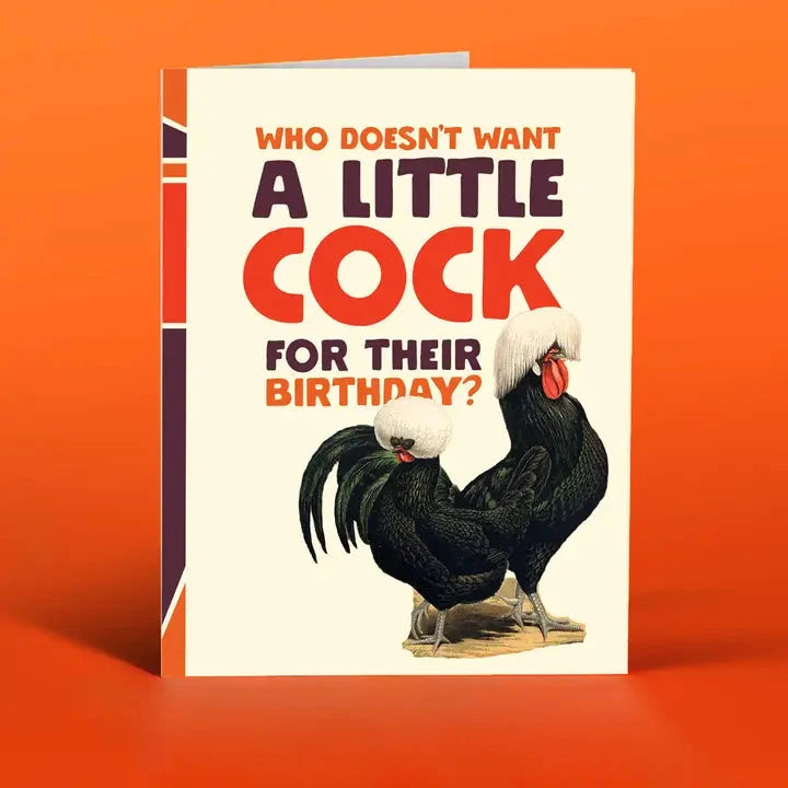 A Little Cock Sexy Birthday Card The Happy Southerner