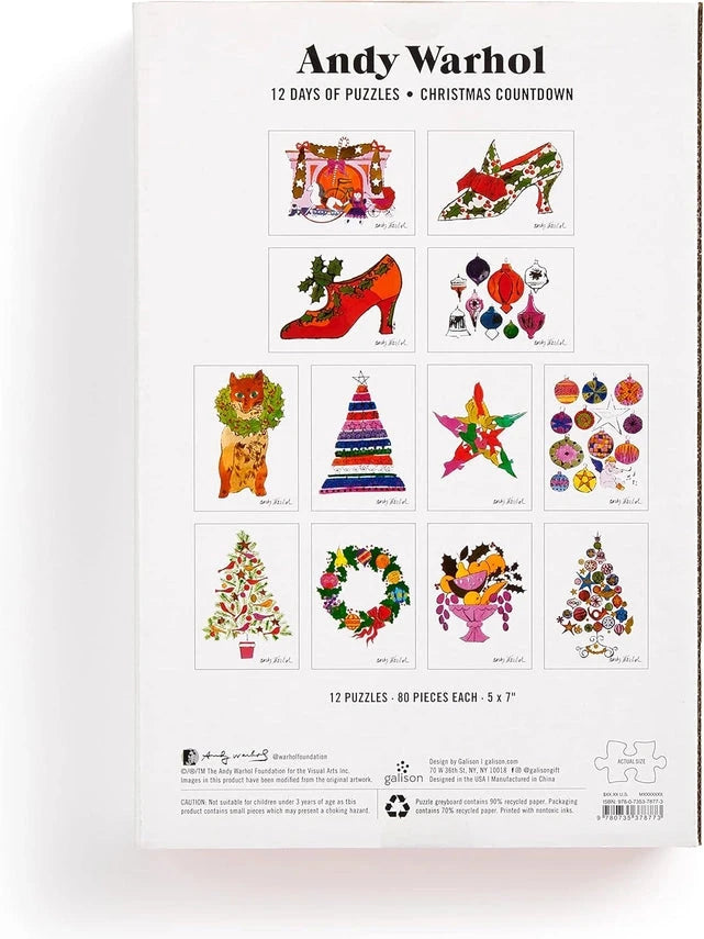 Andy Warhol 12 Days of Puzzles The Happy Southerner