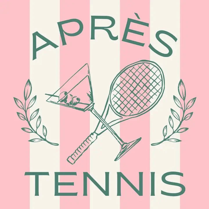Apres Tennis Napkins The Happy Southerner