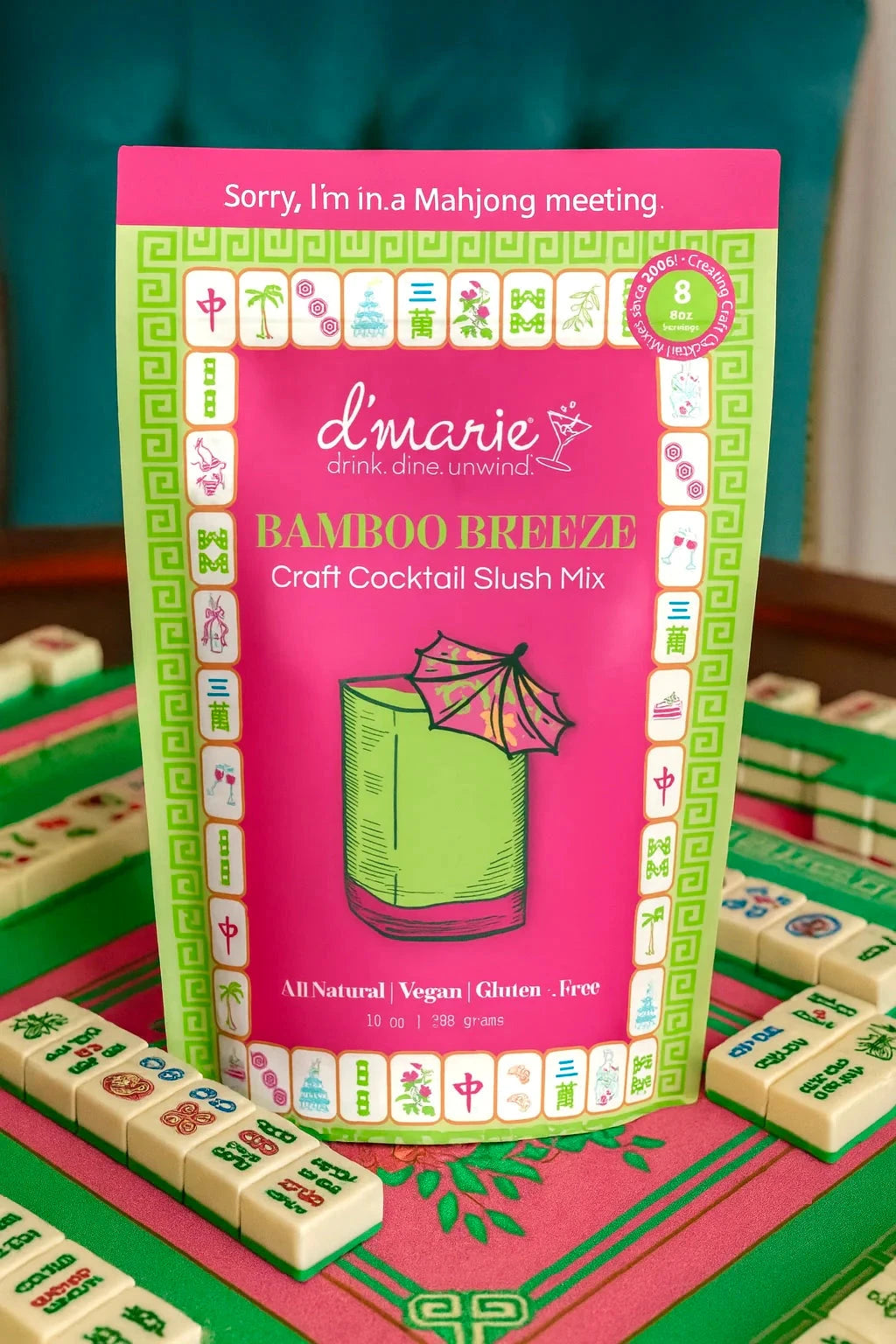 Bamboo Breeze Mahjong Cocktail - Ready-To-Freeze Cocktail The Happy Southerner