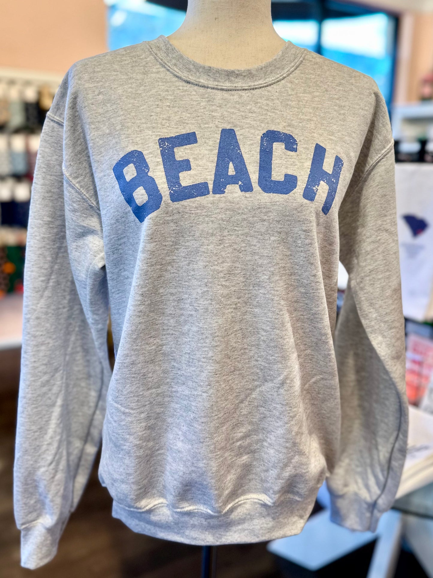 Beach Crewneck Sweatshirt The Happy Southerner