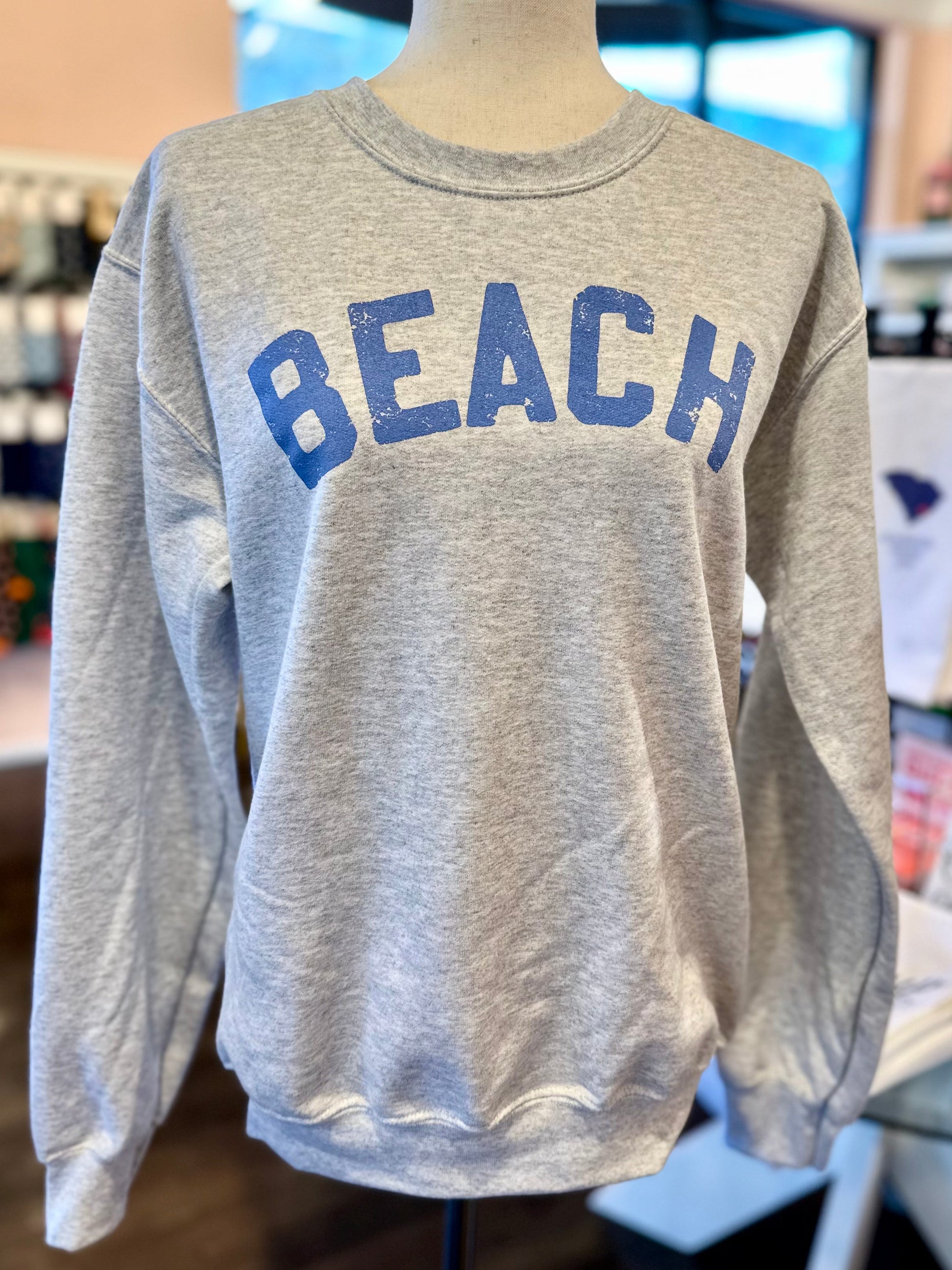 Beach Crewneck Sweatshirt The Happy Southerner