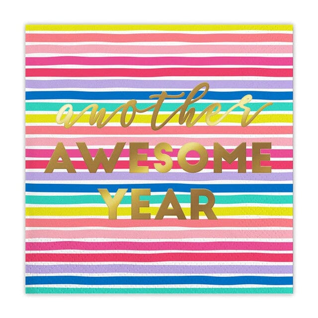 Beverage Napkins - Another Awesome Year The Happy Southerner