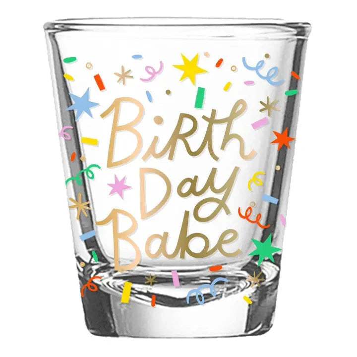 Birthdayshorty Shot Glass | Birthday Babe The Happy Southerner