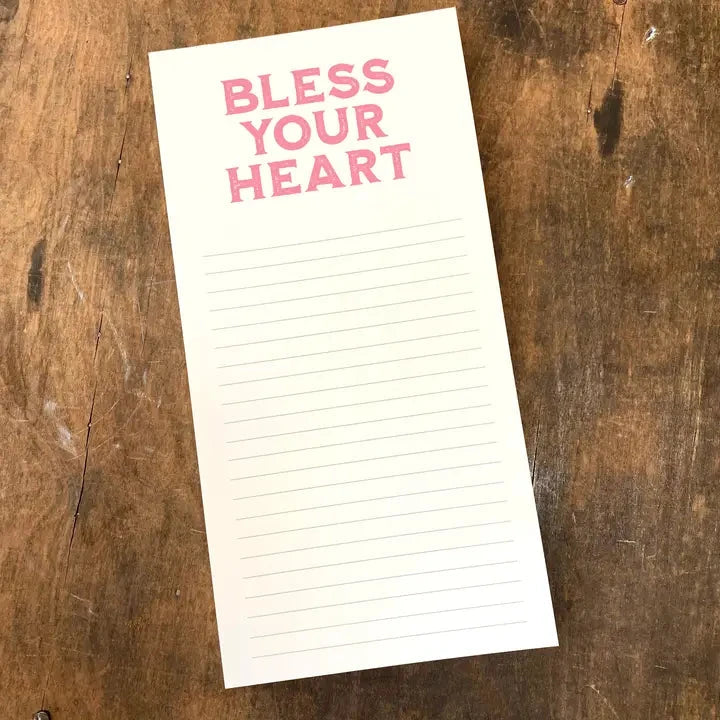 Bless Your Heart Notepad The Happy Southerner
