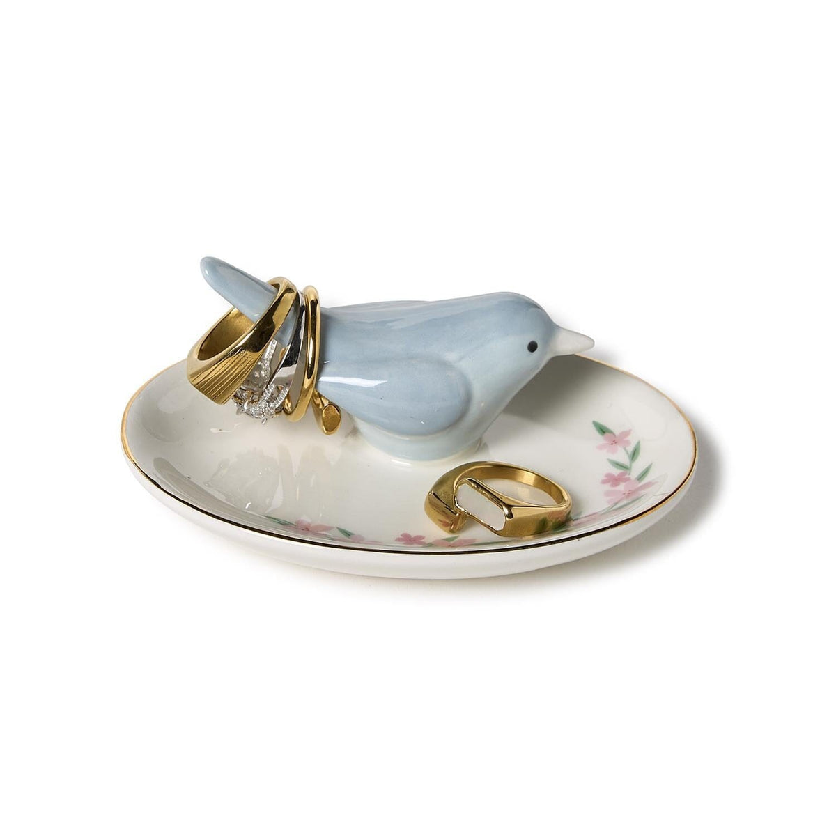 Blue Bird Ring Trinket The Happy Southerner
