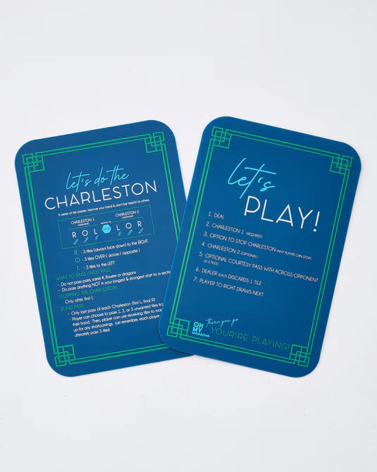 Blue Mahjong Shufflers The Happy Southerner