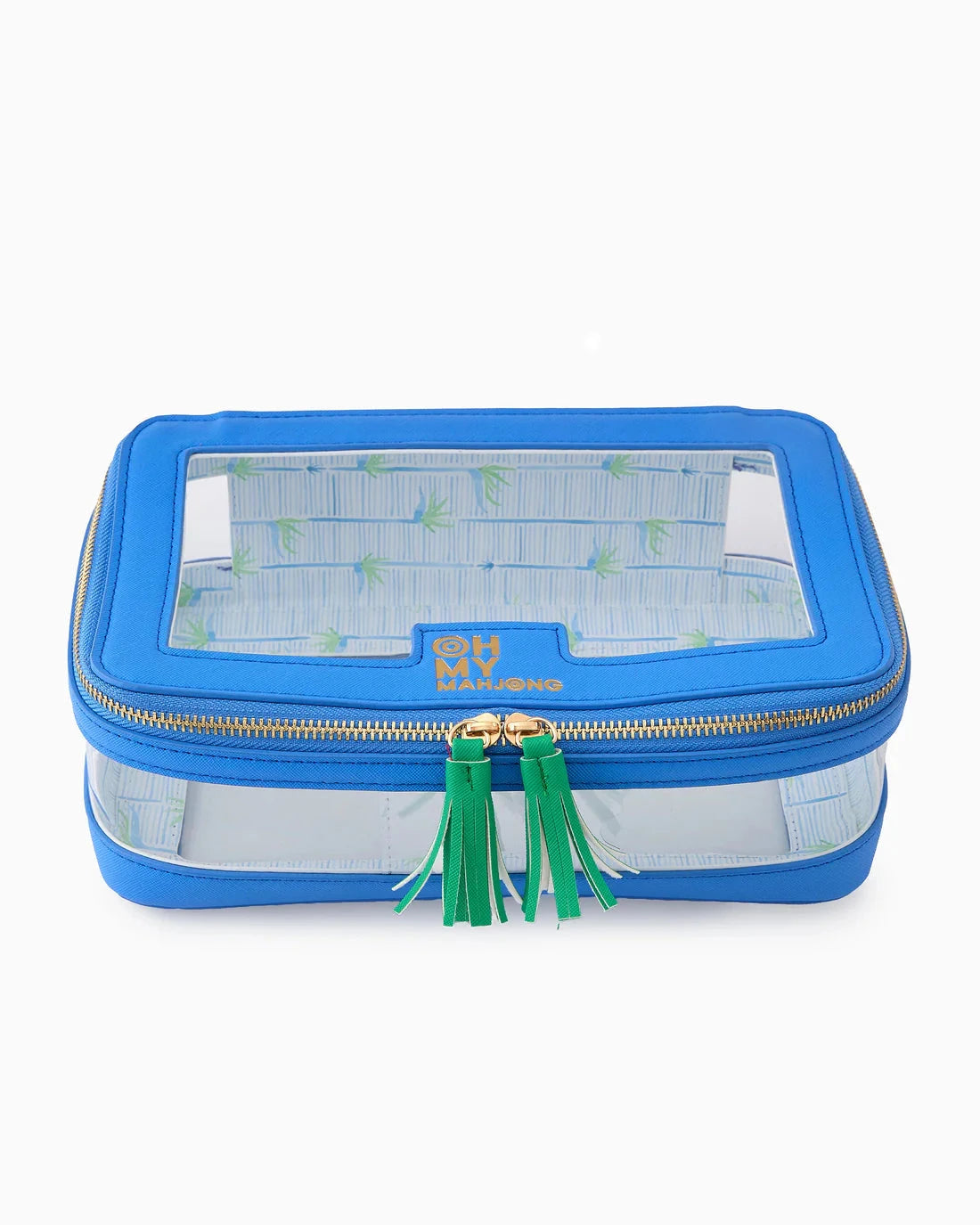 Blue Tile Storage Bag The Happy Southerner
