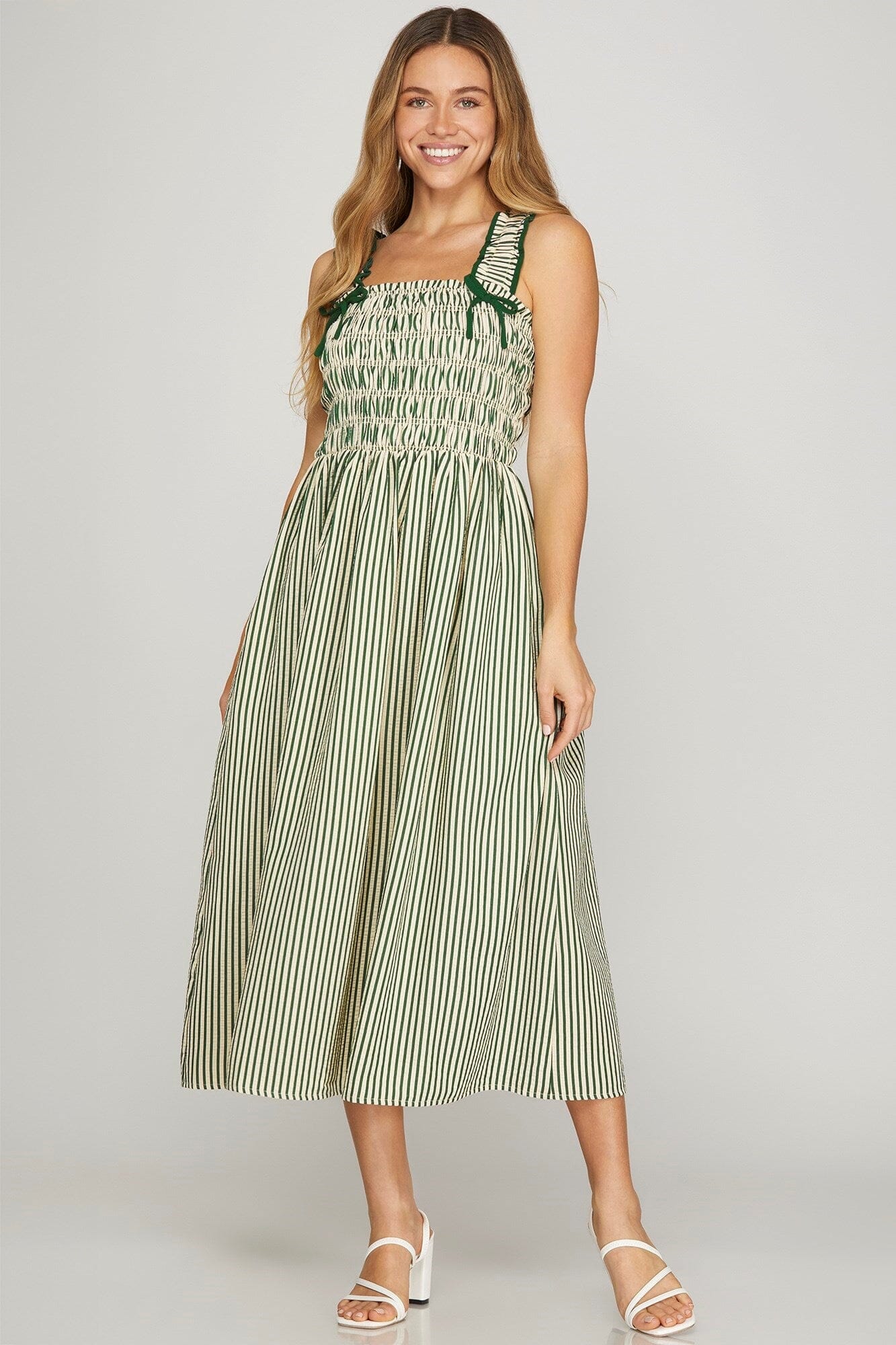 Boardwalk Breeze Midi - Green The Happy Southerner