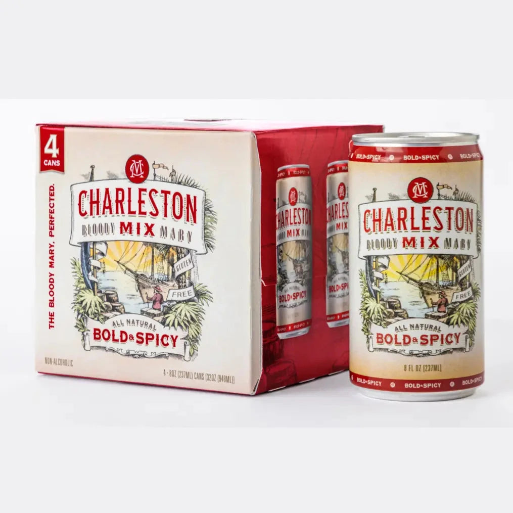 Bold & Spicy Bloody Mary 4pk (8oz cans) The Happy Southerner