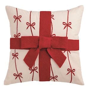 Bow Felted Wool Pillow The Happy Southerner