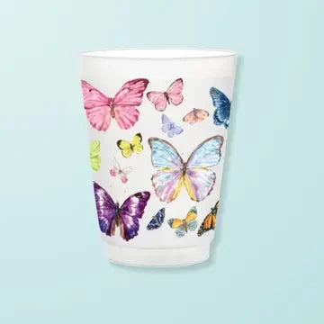 Butterflies Frosted Cups The Happy Southerner
