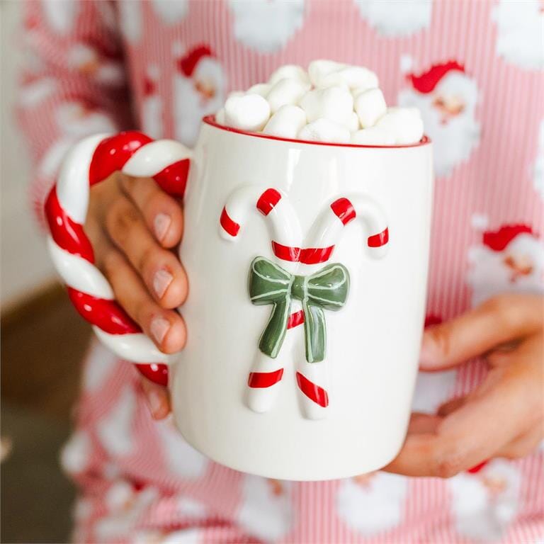 Candy Cane Mug The Happy Southerner