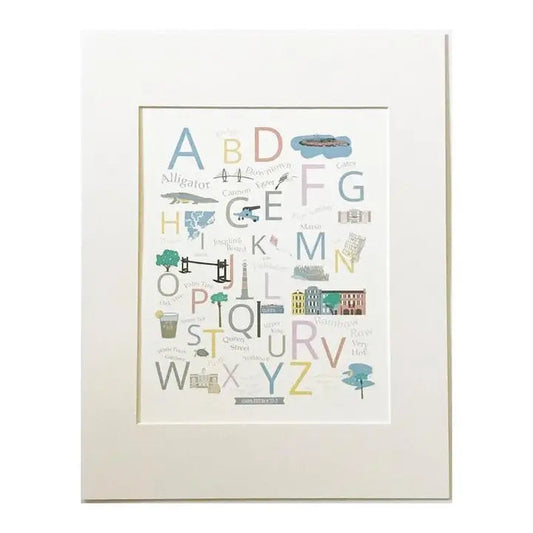 Charleston A To Z Print The Happy Southerner