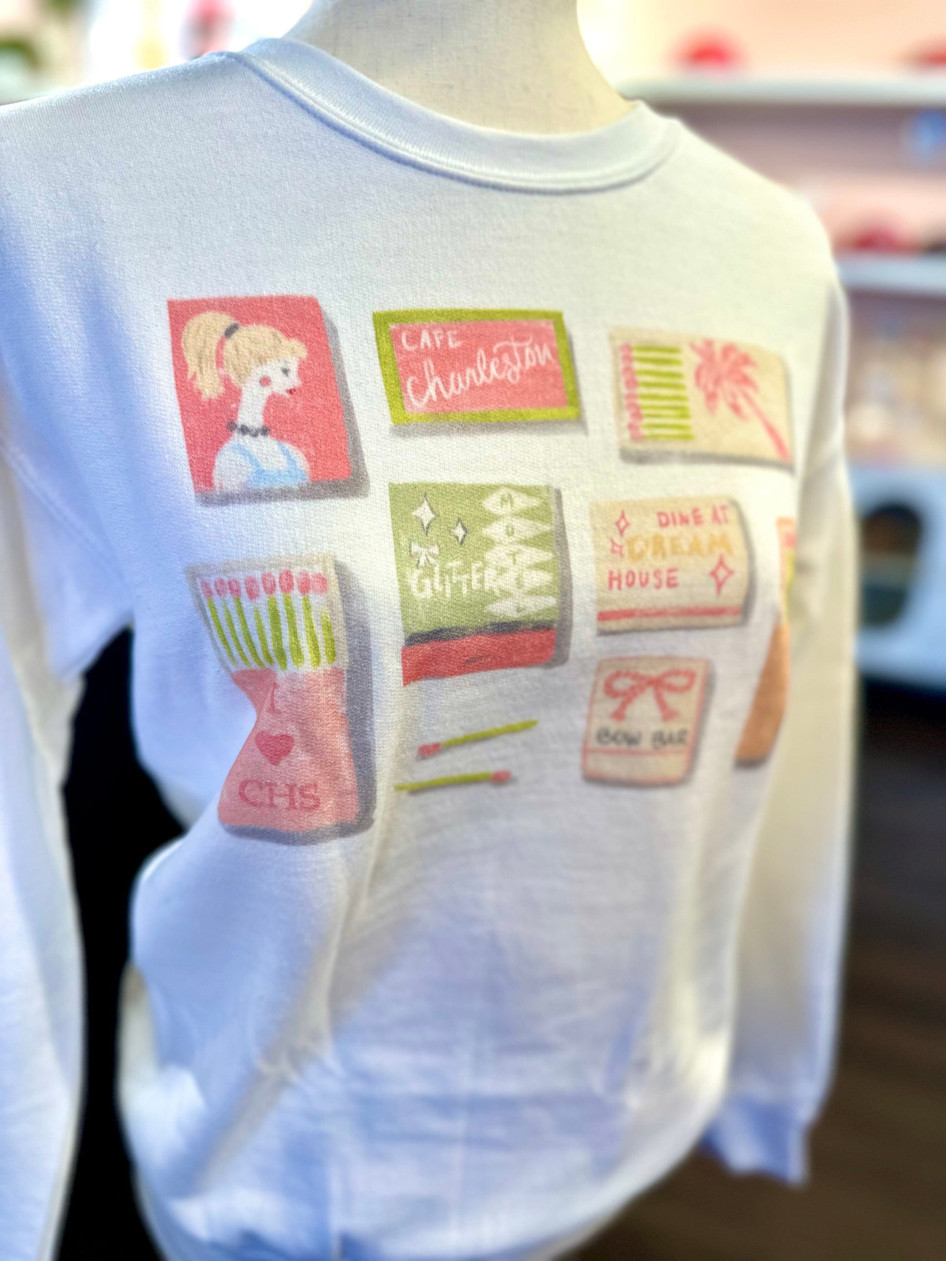 Charleston Cutie Sweatshirt The Happy Southerner
