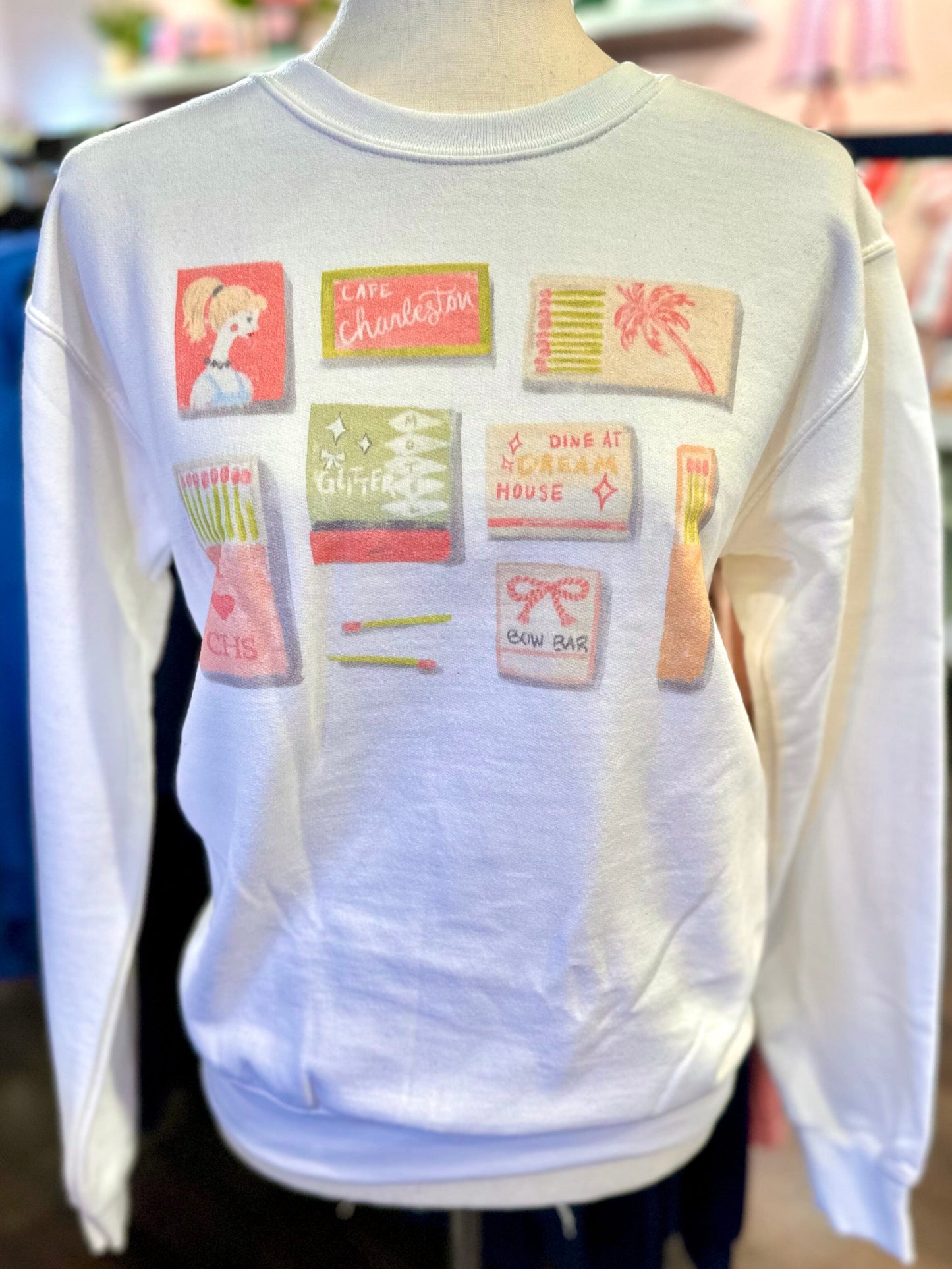 Charleston Cutie Sweatshirt The Happy Southerner