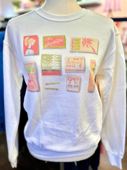 Charleston Cutie Sweatshirt The Happy Southerner
