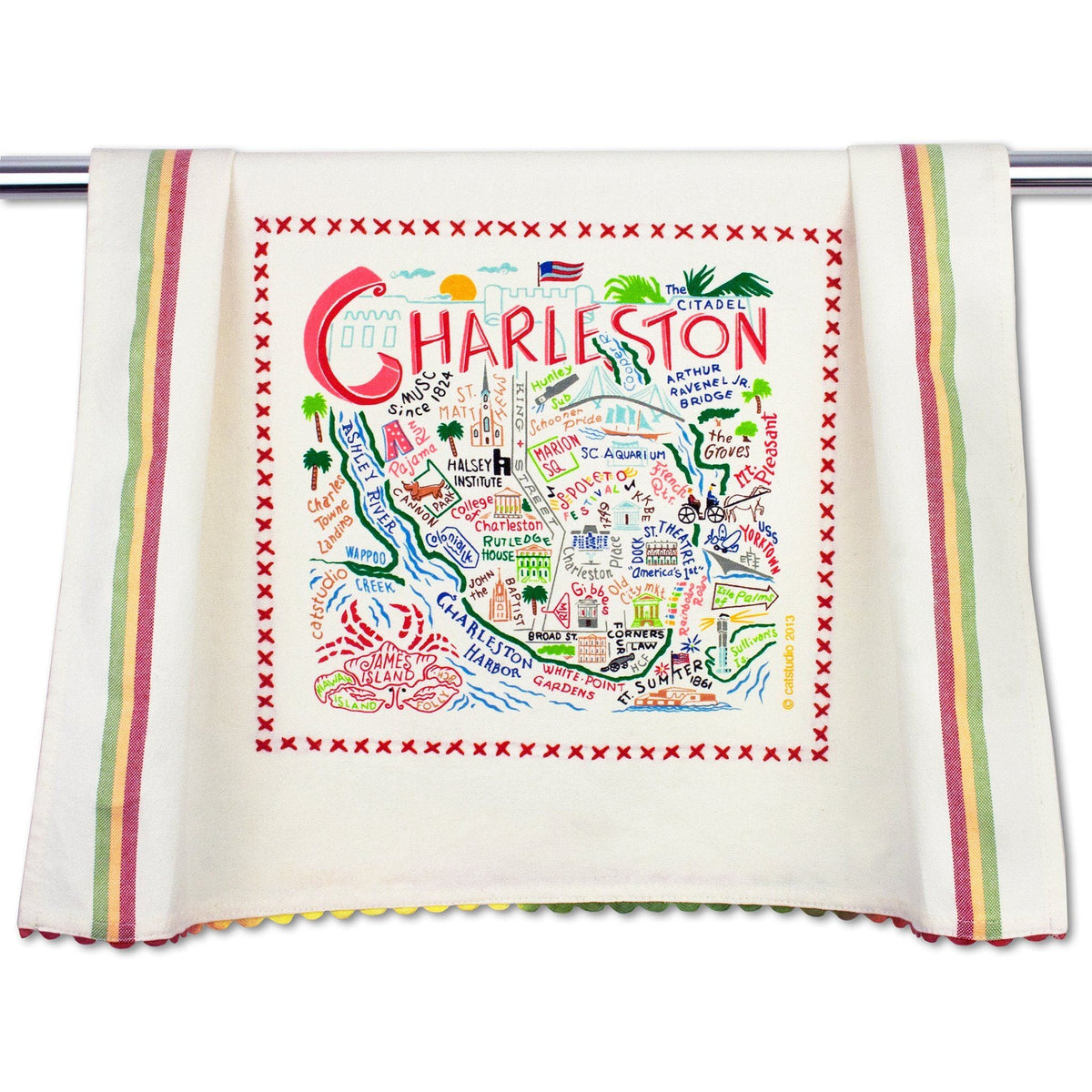Charleston Dish Towel The Happy Southerner