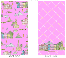 Charleston Microfiber Beach Towel The Happy Southerner