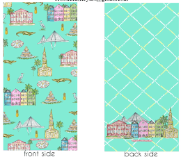 Charleston Microfiber Beach Towel The Happy Southerner