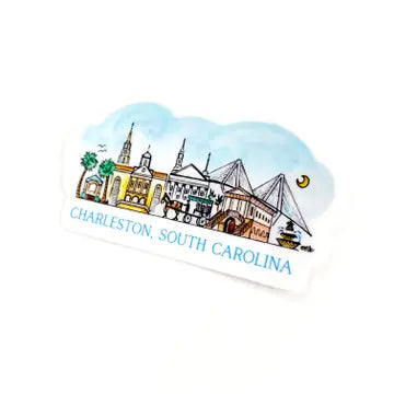 Charleston, South Carolina Vinyl Stickers The Happy Southerner