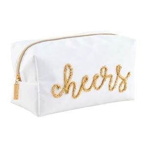 Cheers Sparkle Makeup Bag The Happy Southerner