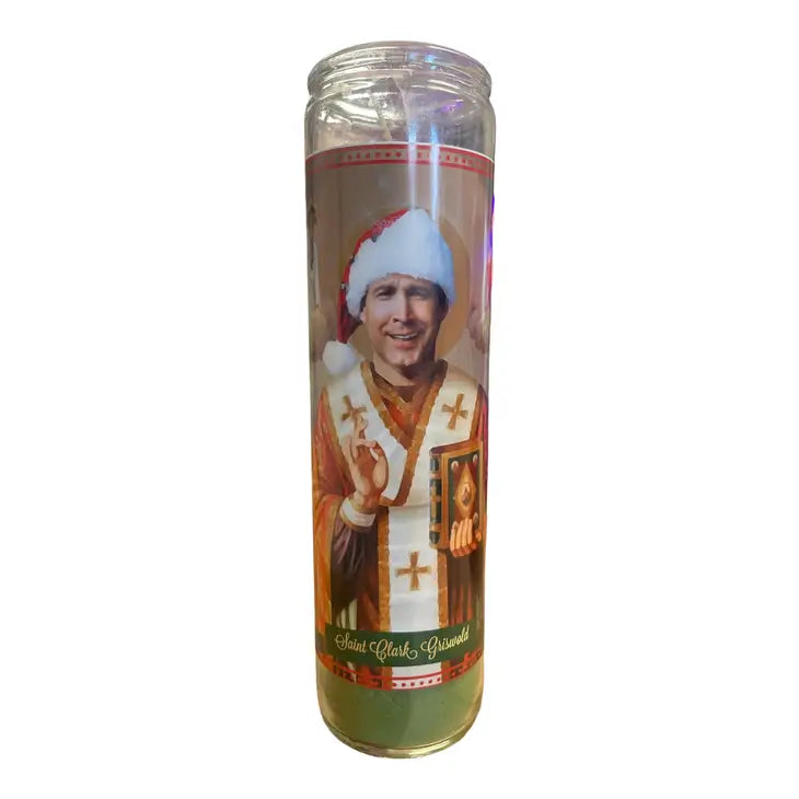 Clark Griswold Christmas Vacation Devotional Prayer Saint Candle The Happy Southerner