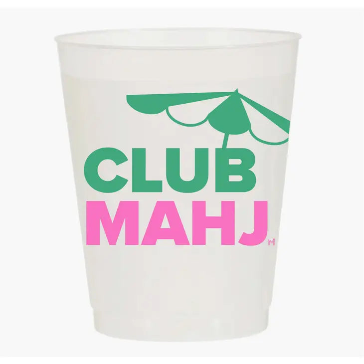 “Club Mahj” Mahjong Frost Flex Cups The Happy Southerner