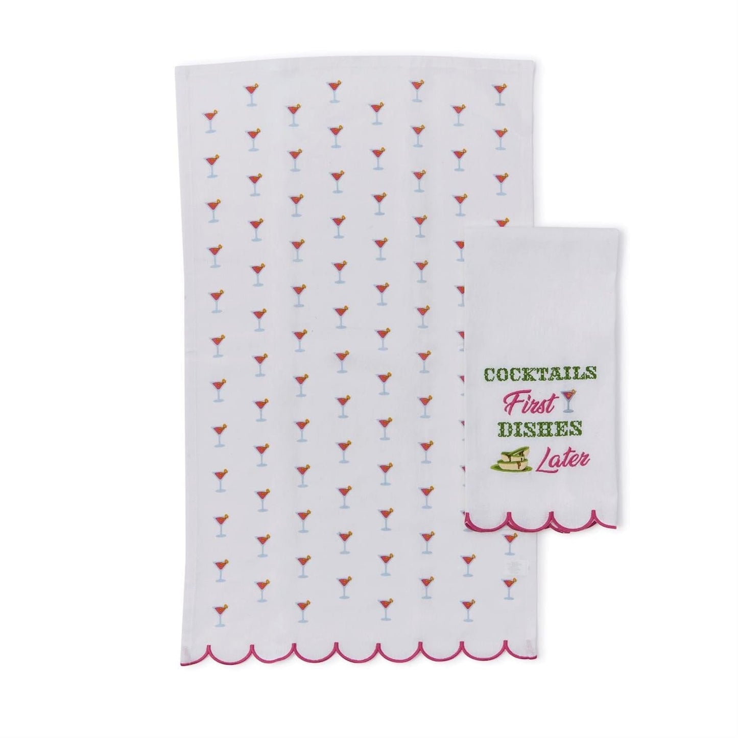 Cocktails First Dish Towels The Happy Southerner