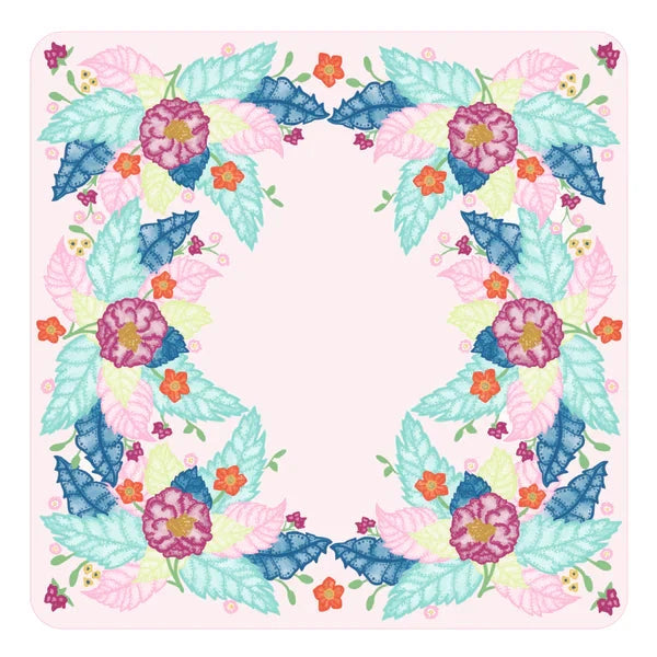 Colorful Leaf Ginger Jar Mat The Happy Southerner