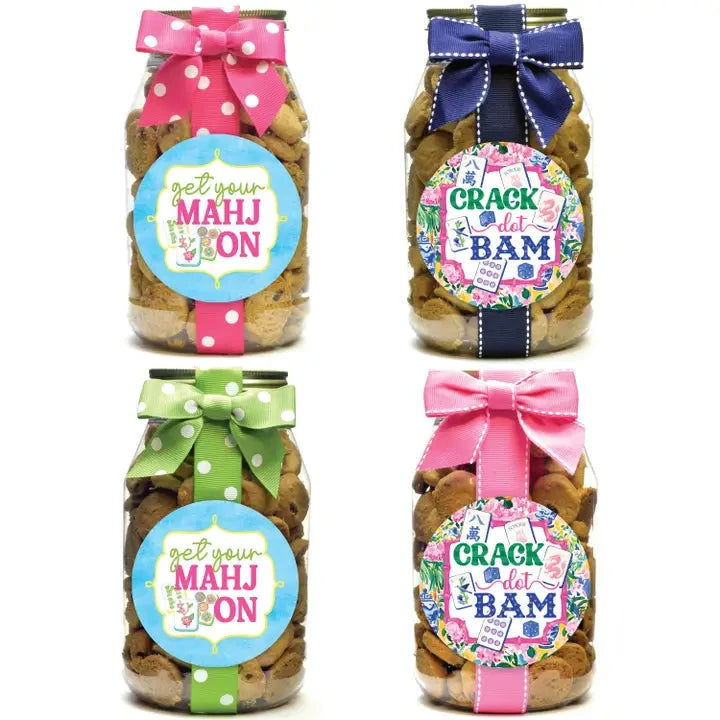 Cookie Jars - Mahjong- Quart The Happy Southerner