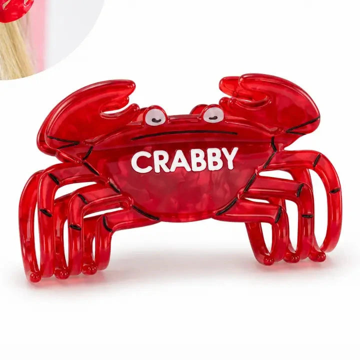 Crab Acetate Hair Claw Clip The Happy Southerner