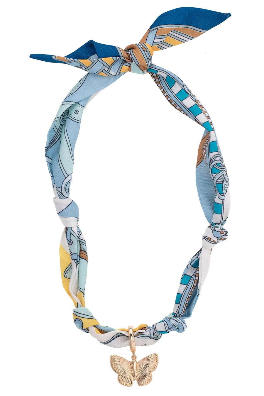 Desiree Butterfly Scarf Necklace The Happy Southerner