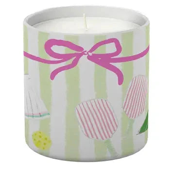 Dinker Court Pickleball Candle The Happy Southerner