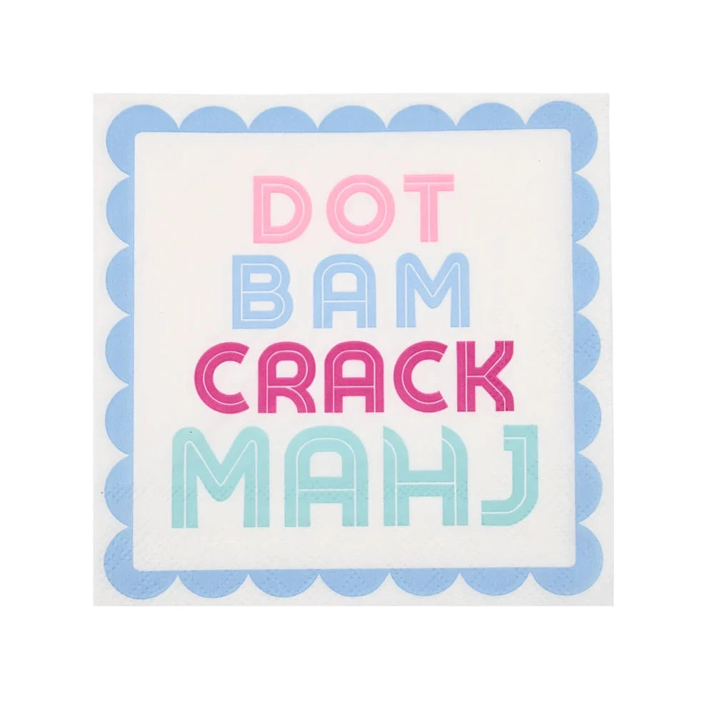 Dot Bam Crack MAHJ Napkins The Happy Southerner