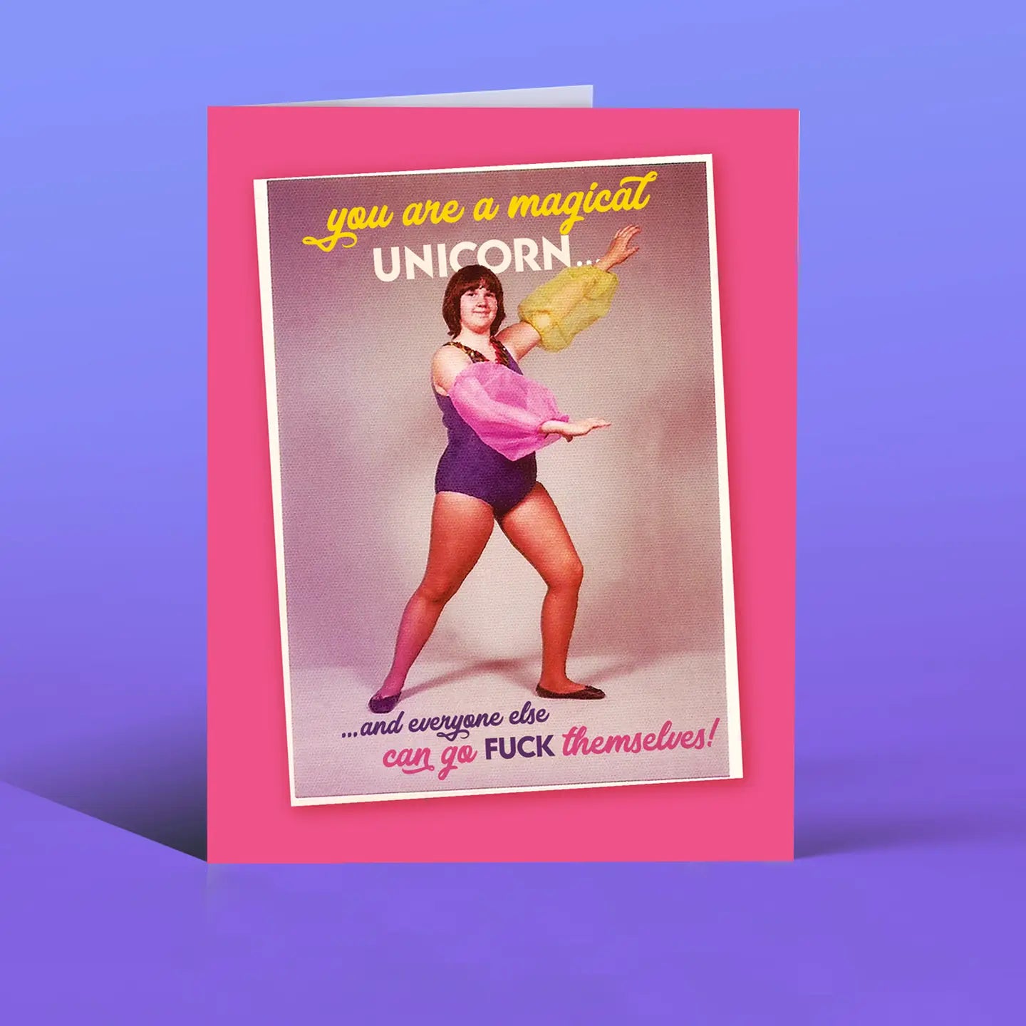 Magical Unicorn Card