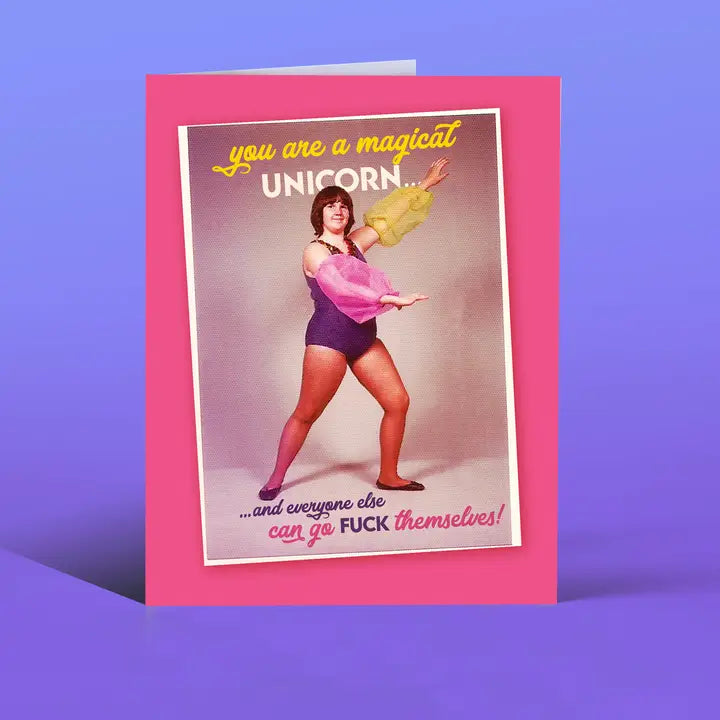 Magical Unicorn Card