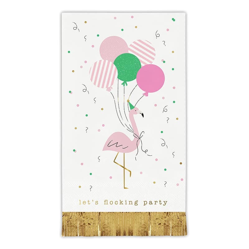 Foil Fringe Napkins - Flocking Party The Happy Southerner
