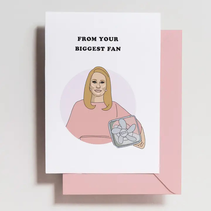 From Your Biggest Fan Greeting Card The Happy Southerner
