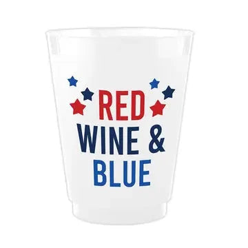 Frost Cups - Red Wine & Blue The Happy Southerner