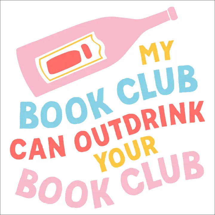 Funny Cocktail Napkins | My Book Club Can Outdrink- 20ct The Happy Southerner