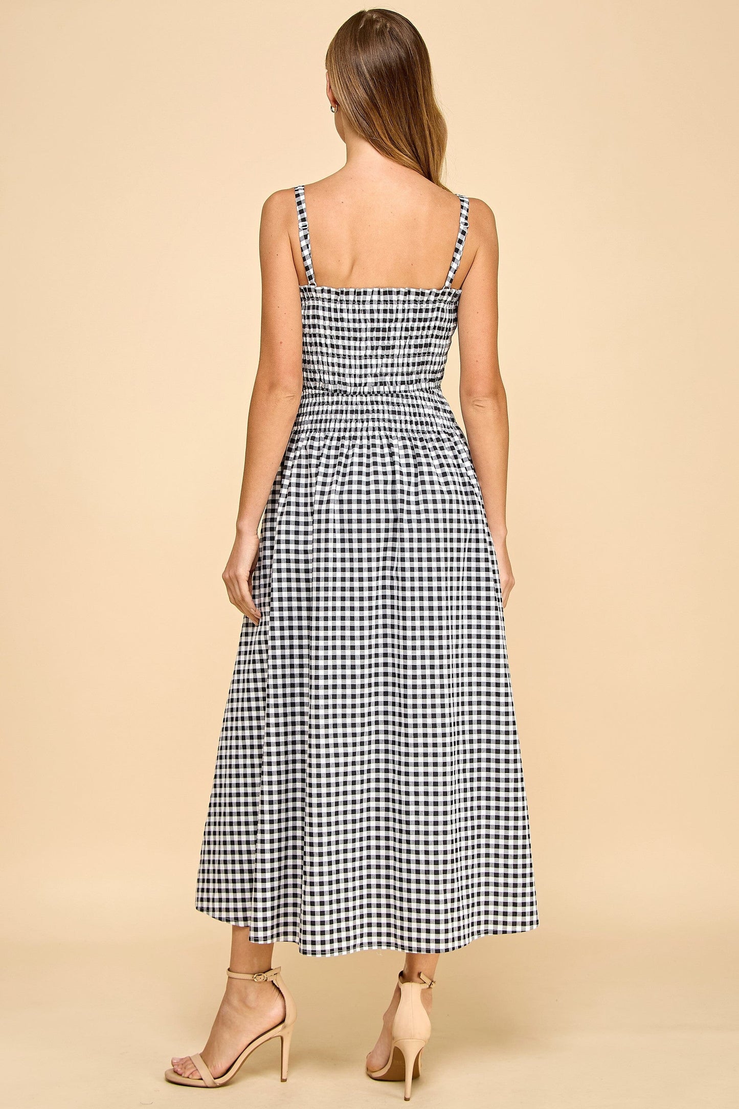 Gingham & Grace Midi Dress The Happy Southerner