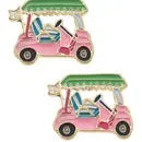 Golf Cart Stud Earrings The Happy Southerner