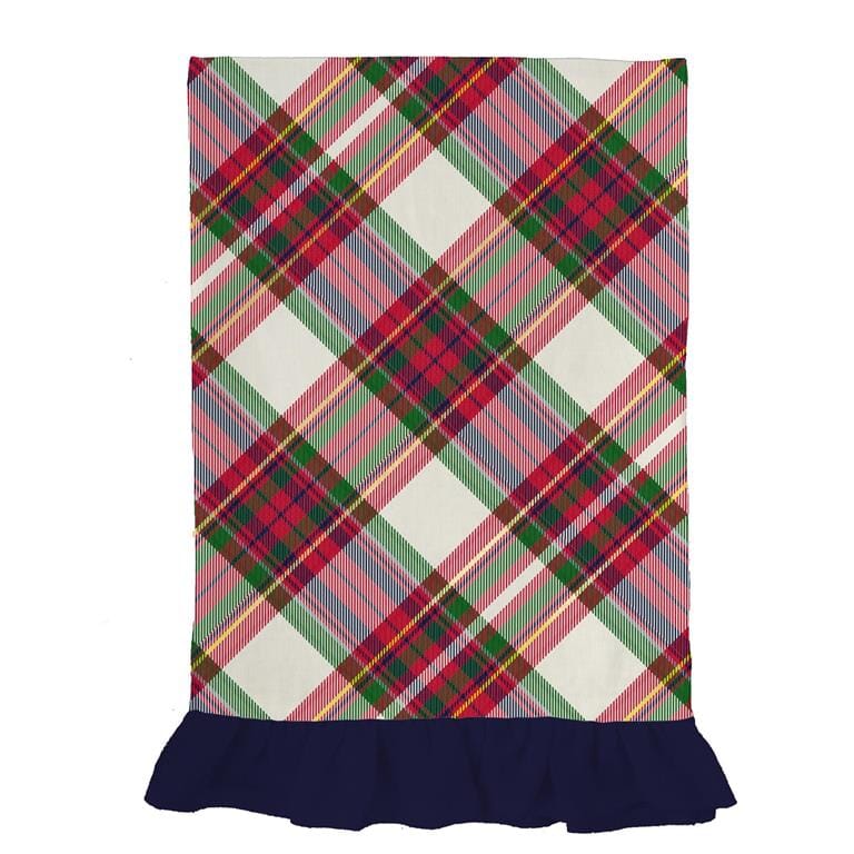 Holiday Plaid Towel The Happy Southerner