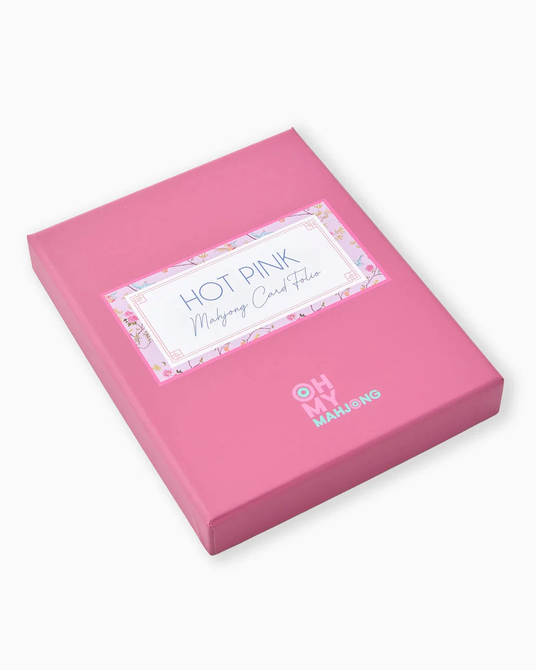 Hot Pink Mahjong Card Folio The Happy Southerner